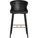 Evora 40.5 inch Bravo Black Barstool